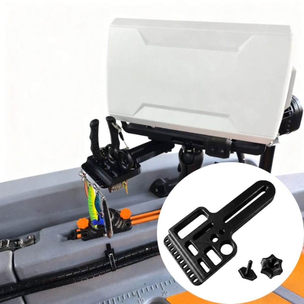 Fishing Kayak Cart - Robuster Kajak-Angelausrüstungshalter, langlebiger Werkzeughalter aus Edelstahl