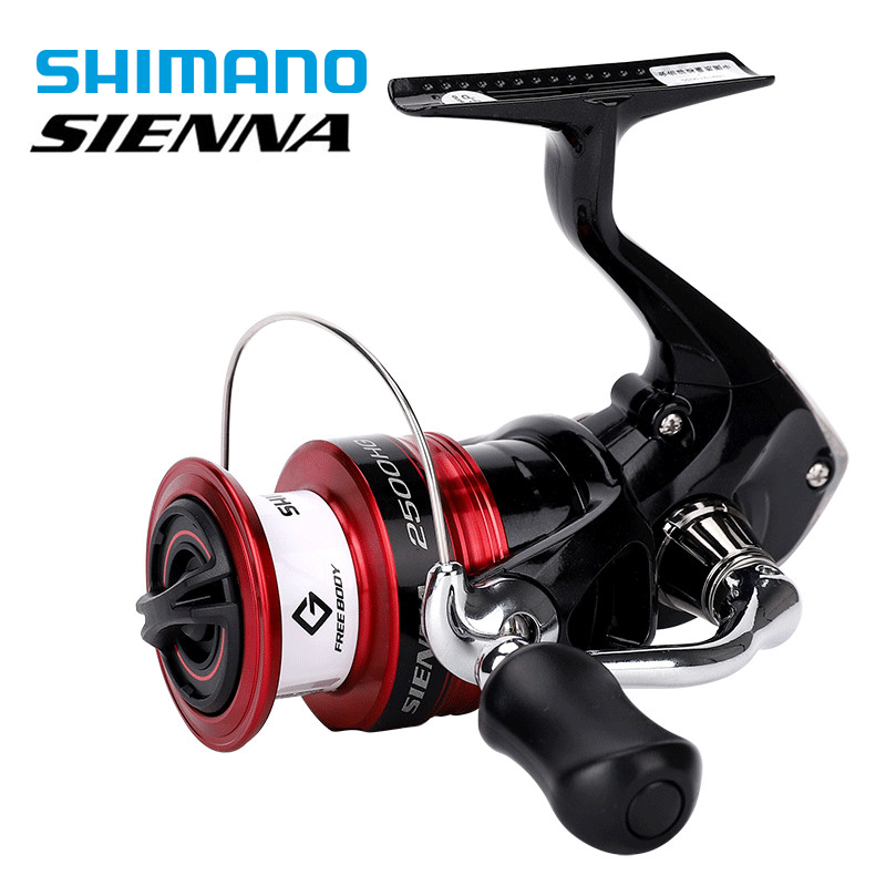 Shimano Reel Sienna - SHIMANO SIENNA Spinn-Angelrolle Original 2000 2500