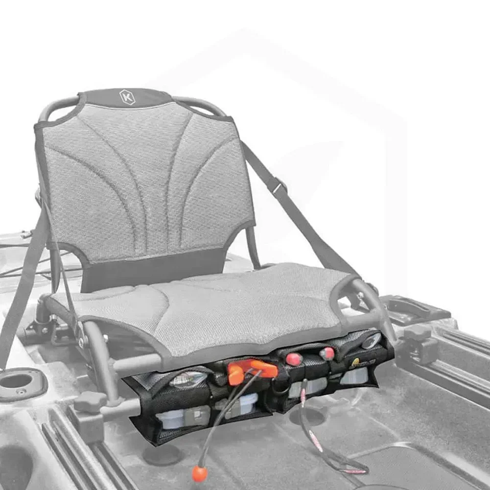 Fishing Kayak Cart - SPORTFUNSF Kajak-Aufbewahrungstasche, Nylon-Mesh, Kanu-Sitz, Kajak-Zubehör, Aufbewahrungswerkzeug