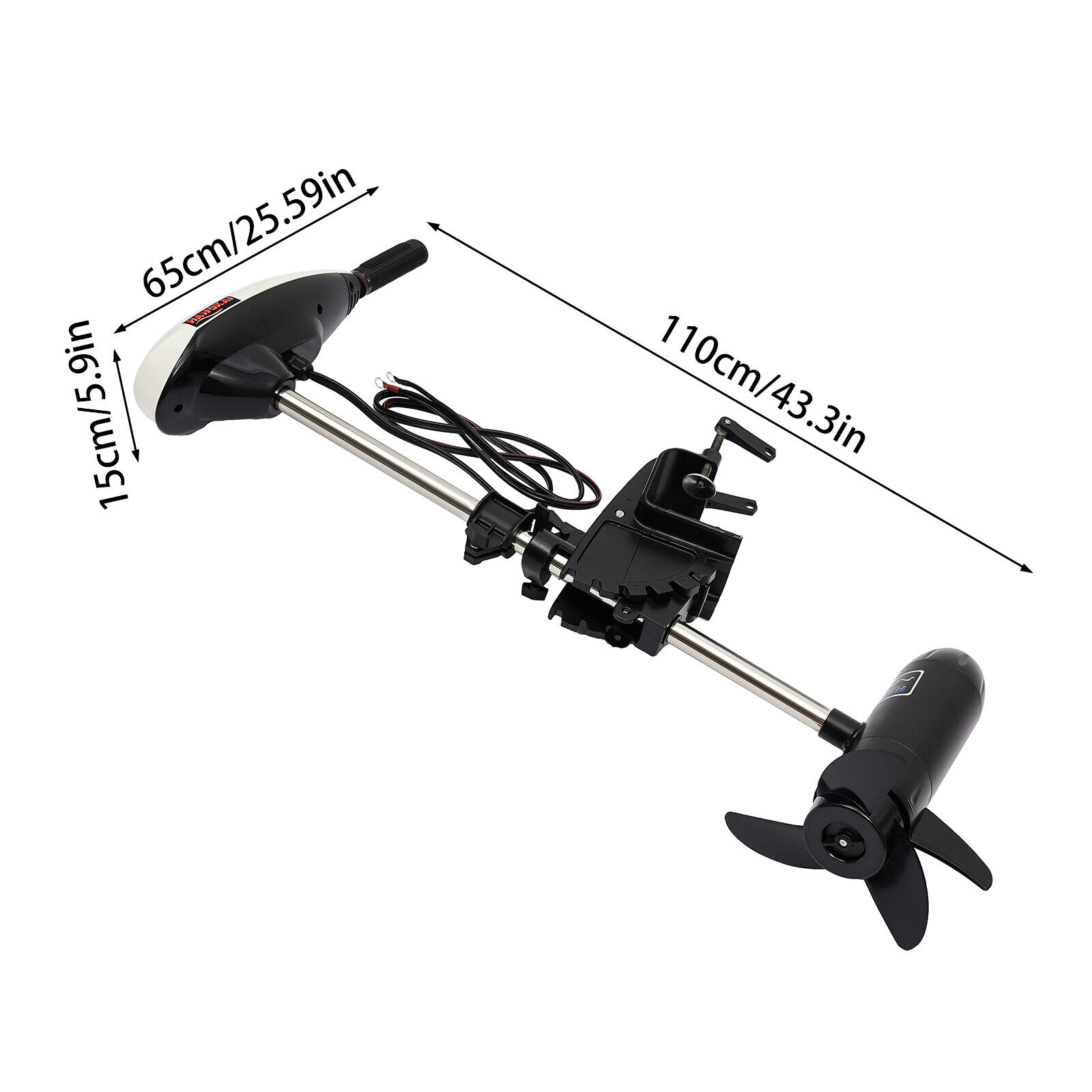 12V 65LBS Elektrischer Außenbo – Fishing Kayak Trolling Motor Bewertung und Preis